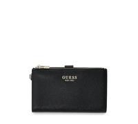Guess Amorette - Damen Organizer-Geldbörse mit Doppel-Reißverschluss | 100% Polyurethan, große Größe, spezielle Karten-, Banknoten- und Dokumentenfächer, doppelter Reißverschluss