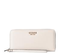 GUESS Amorette SLG Zip Around Wallet L Cream White