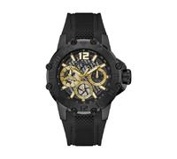 Guess Herrenuhr Contender GW0640G2 Multifunktionsuhr Schwarz Ø 46 mm