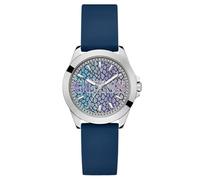 Quarzuhr GUESS "MENAGERIE" Armbanduhren blau Damen (21065204-0) blau