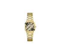 GUESS Analoge Damenuhr Quarz mit Edelstahlarmband GW0600L2, Gold, Armband