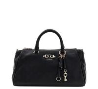 Guess Anise Large Box Satchel black logo