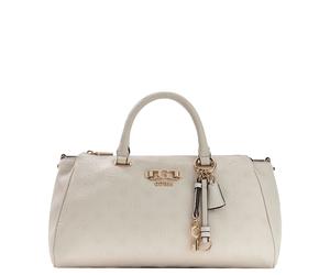 Guess Anise Large Box Satchel stone logo