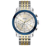 Guess Anker Herren Sport Chronograph Silber rund W1104G1