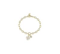 GUESS Armband Love Bites Lucky Charm Pave Bracelet Yellow Gold goldfarben