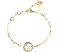 GUESS Damen-Armband 4G Logo Goldfarben JUBB02137JWYG