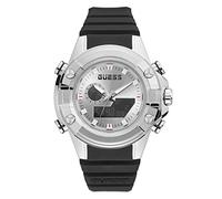 GUESS Armbanduhren Herren Analog Japanisches Quarzwerk Silikonband GW0341G1