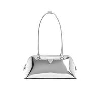 GUESS Arnela Shoulder Satchel Silver