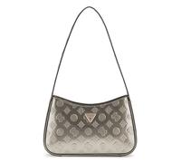 GUESS Arnela Top Zip Shoulder Bag Pewter Logo