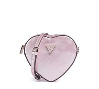 Guess Arnela Mini, Herz-Tasche, Umhängetasche, Crossbodytasche, Lack, Pink