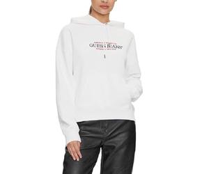GUESS Art W4YQ15 KC811 Damen-Sweatshirt, Pure White, XL