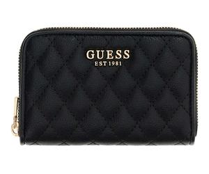 GUESS Atabey SLG Medium Zip Around Wallet Black