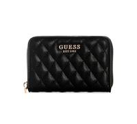 Guess ATABEY SLG MITTELREIS RUND Frau PORTEMONNEE SCHWARZ QG9894140-BLA