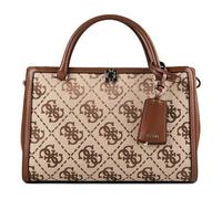 Guess Henkeltasche Audrey Logo Girlfriend Satchel (HWJG) Latte Logo 33 cm Braun