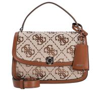 Guess Umhängetasche Audrey – Logo Convertible Xbody Flap, Latte Braun