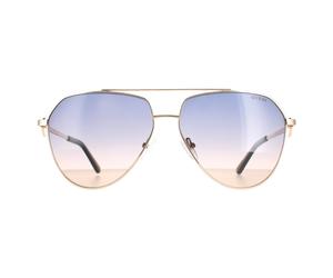 Guess Aviator Damen Gold Blau Gradient GF6140 Einheitsgröße