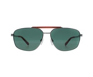Guess Aviator Mens Glänzend Gunmetal Grün GU00054 Einheitsgröße