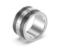 Guess Jewellery Man Ring JUMR03209JWSTBK64 Marke, Einheitsgröße, Metall, Kein Edelstein