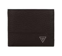 Guess Barcellona Geldbörse RFID Schutz Leder 12 cm braun