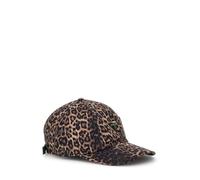 GUESS Basecap im Allover-Look mit Label-Detail in Mittelbraun, Größe 1