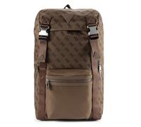 Guess Rucksack Berlin 4G-Logo 46 cm Beige/Braun Herren