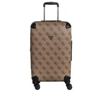 Guess Berta 22 IN - 4-Rollen-Trolley 64 cm erw. (latte loggo/brown)