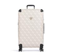 Guess Berta Maxi 4G 4-Rollen Trolley sand, Kunststoff, 46 x 77 x 33cm