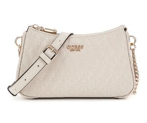 GUESS Betula Mini Crossbody Top Zip Taupe