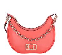 GUESS Circe Hobo Shoulder Bag Coral Red