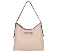 Guess Schultertasche Lefia Large Hobo 33 cm Braun – Simply Taupe