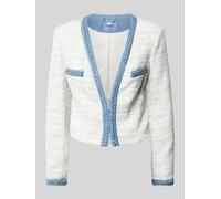 Guess Blazer mit Strukturmuster in Hellblau, Größe XL