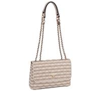 Guess Bodybag Giully II 2 Comp Conv Flap Taupe Multi Damen