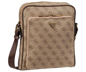 Guess Bodybag Milano 4G Eco Top Zip Beige/Brown Herren