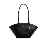 Guess Beuteltasche Bolena Shoulder Satchel HWZG Lederimitat Damen Schwarz