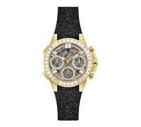 Guess Damen Armbanduhr BOMBSHELL schwarz Armband GW0313L2
