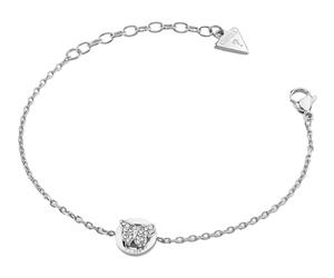 GUESS Borboleta 10mm Coin Bracelet S Rhodium