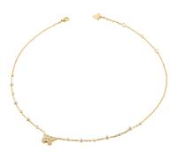 GUESS Borboleta 16-18" Pave Borboleta Necklace Yellow Gold