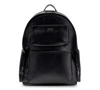 Guess Rucksack Boston Daypack 43 cm Laptopfach Lederimitat 18L Herren Schwarz