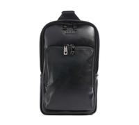 Guess Boston Slingbag schwarz, Lederimitat, Herren, 3L