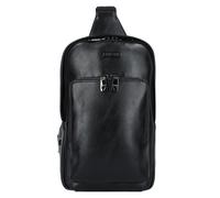 Guess Boston Slingbag schwarz, Lederimitat, Herren, 3L