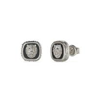 Guess JUMB04011JWSTBKT-U Herren-Ohrringe - Lion King Stahl, 1 cm, Edelstahl, Ohne Edelstein