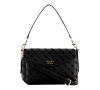 GUESS Brenton Flap Shoulder Bag Coal Logo
