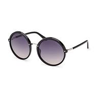 GUESS Brille für Damen, schwarz (Shiny Black), 57/20/140