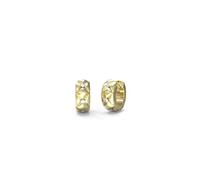 Guess Ohrringe Creolen JUBE04590JWYGT-U Matelasse Mini Huggies Goldfarben