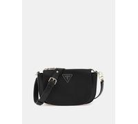 Guess Brynlee Mini Saffian Reißverschlusstasche Universal schwarz