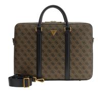 GUESS Businesstasche mit Laptopfach Milano Laptop Bag Coffee braun