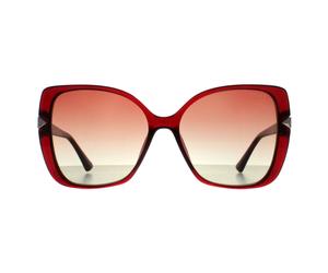 Guess Butterfly Womens Glänzend Bordeaux Braun Farbverlauf GU7820 Einheitsgröße