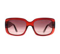 Guess Butterfly Womens Transparent Rot Braun Gradient GF6167 Einheitsgröße