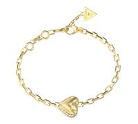 GUESS By Your Side 13mm Heart Bracelet S Yellow Gold