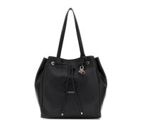 Guess Schultertasche Calebra mit Zuziehverschluss 42 cm Schwarz